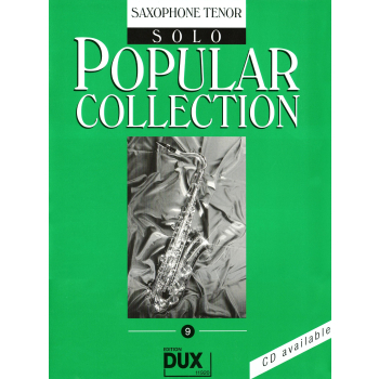 Zbiór nut na saksofon tenorowy Popular Collection 9